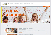 Foto bij artikel Website Lucas Academie is online